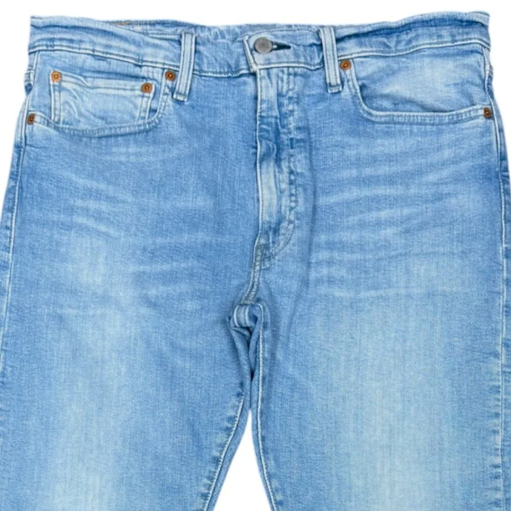 EUC Men's LEVI'S® 512 Big E‎ Premium Slim Tapered Flex Jeans | Size 36 X 30